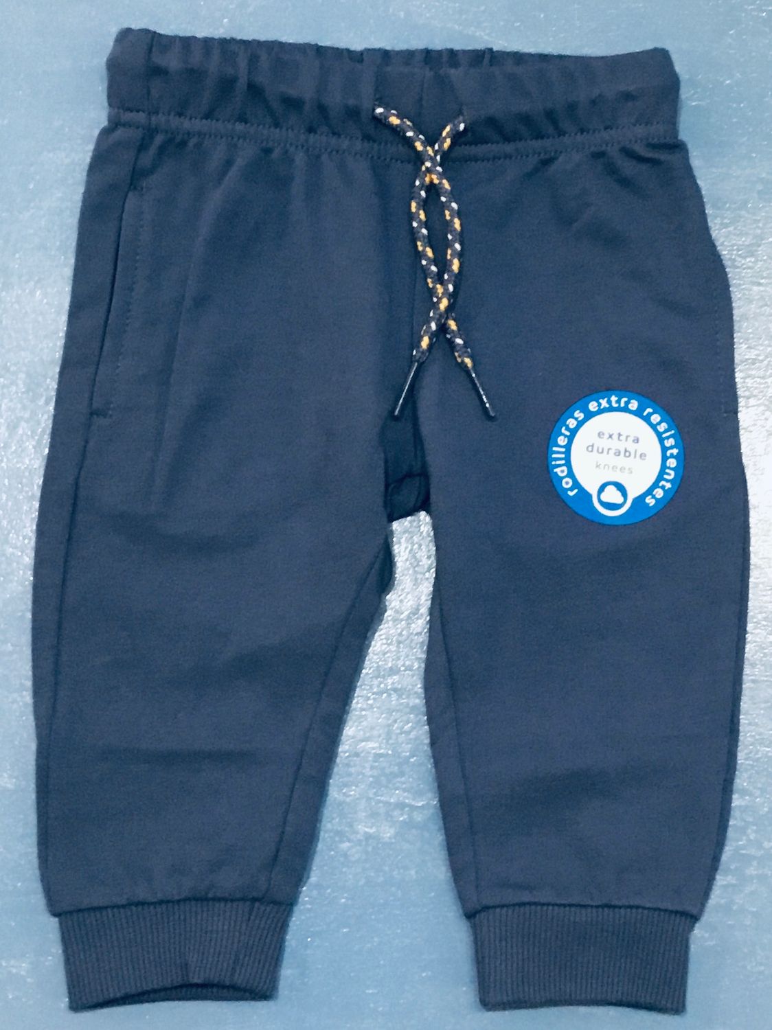 Blue Drawstring Joggers