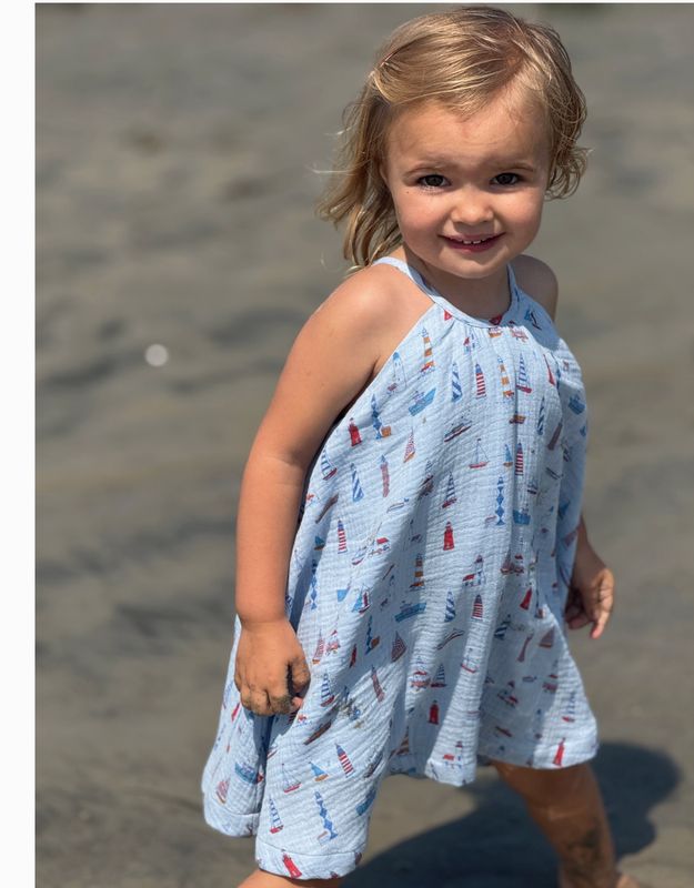 EH823A Florrie Dress Lighthouses