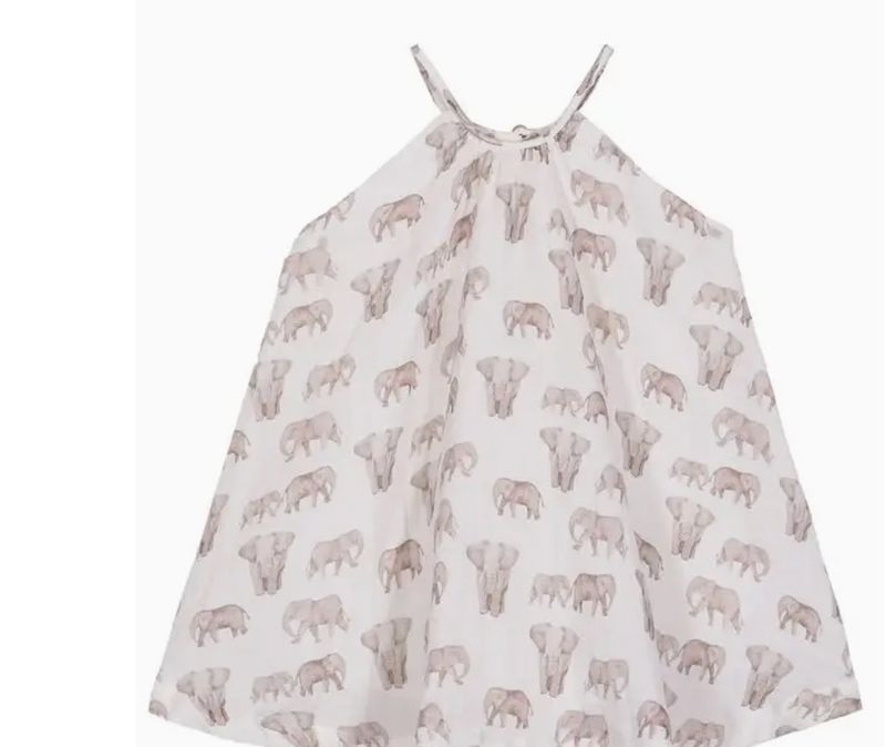 EH823C-2 Florrie Dress Elephants