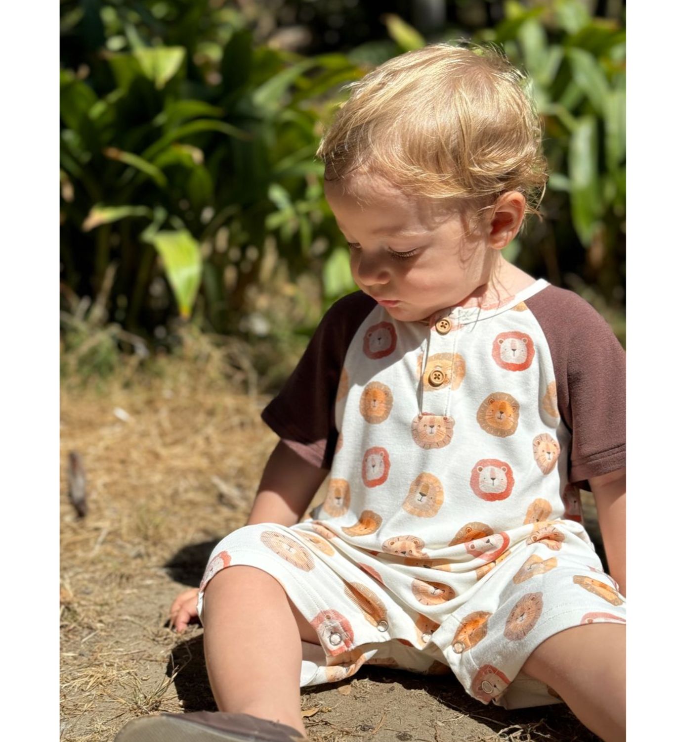 EH801C Flinn Romper Lions