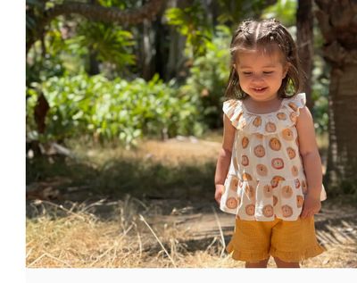 EH831C 2 Piece Shorts &amp; Tank Set Lions