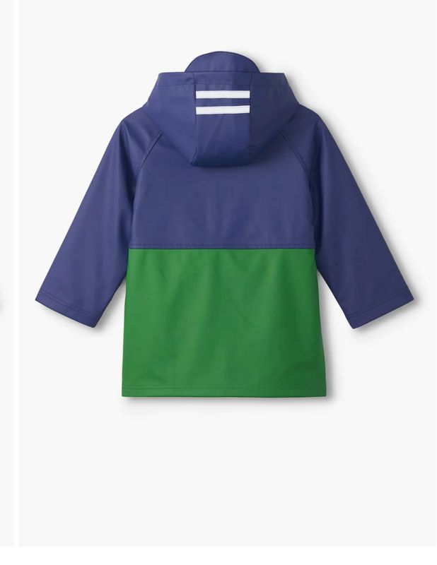 Navy &amp; Juniper Raglan Rain Jacket