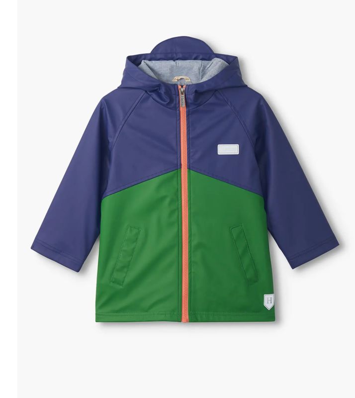 Navy &amp; Juniper Raglan Rain Jacket