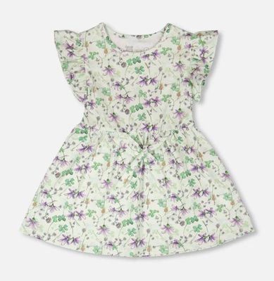H30E87 Jersey Dress- Clovers &amp; Flowers