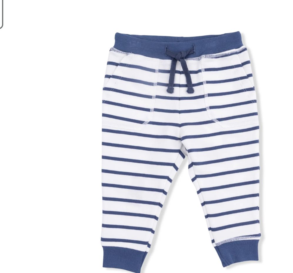 Oceana Stripe French Terry Jogger