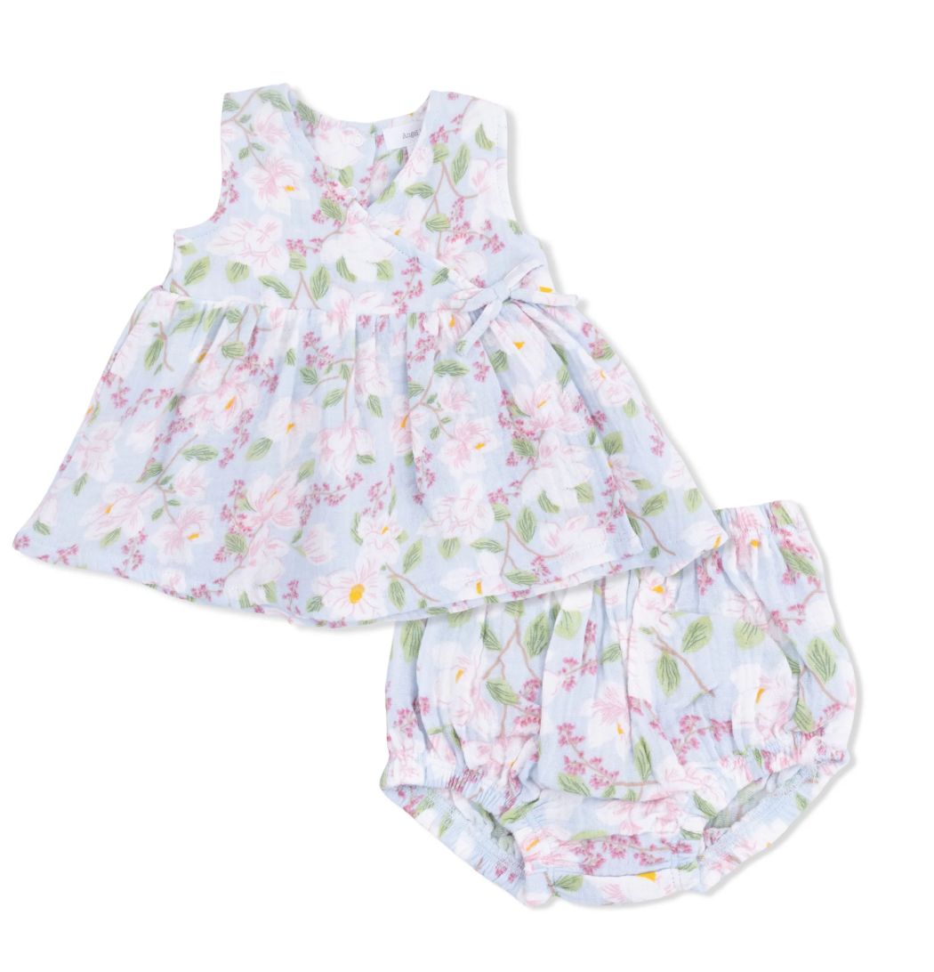 Kimono dress and bloomer