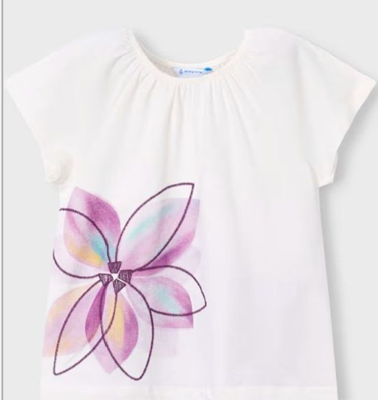 3723 Flower tee 