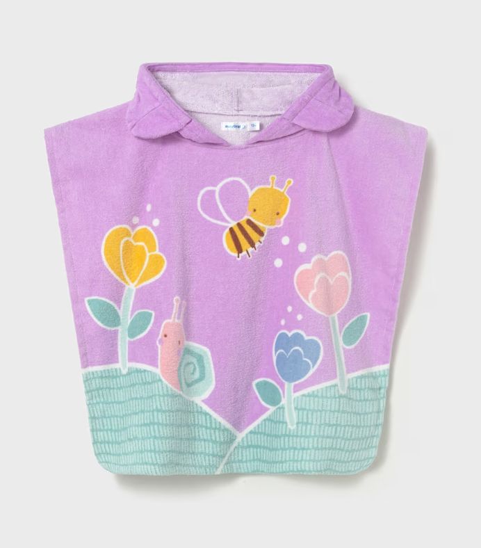 10165 printed hooded towel