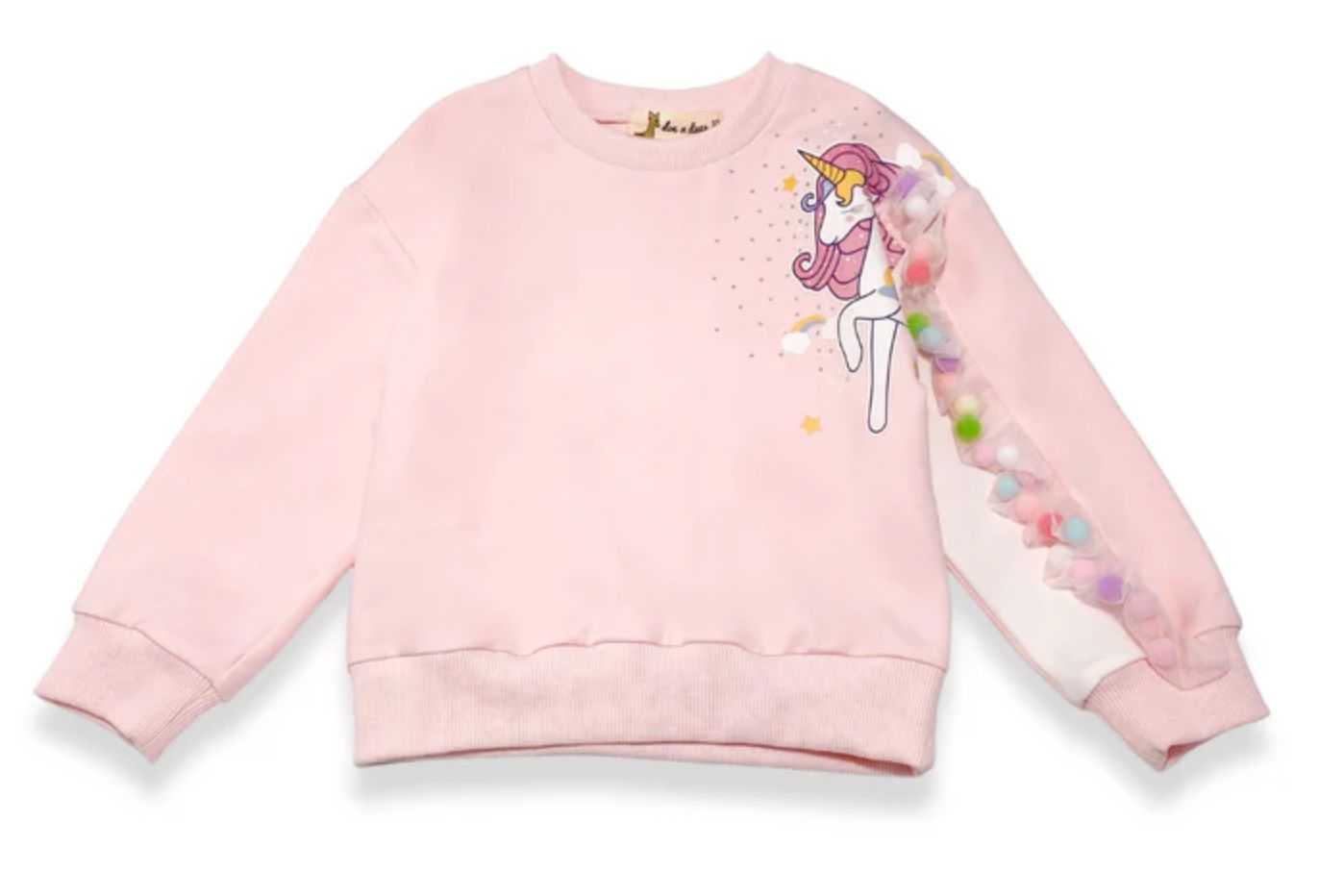 Pom Pom Unicorn Sweatshirt