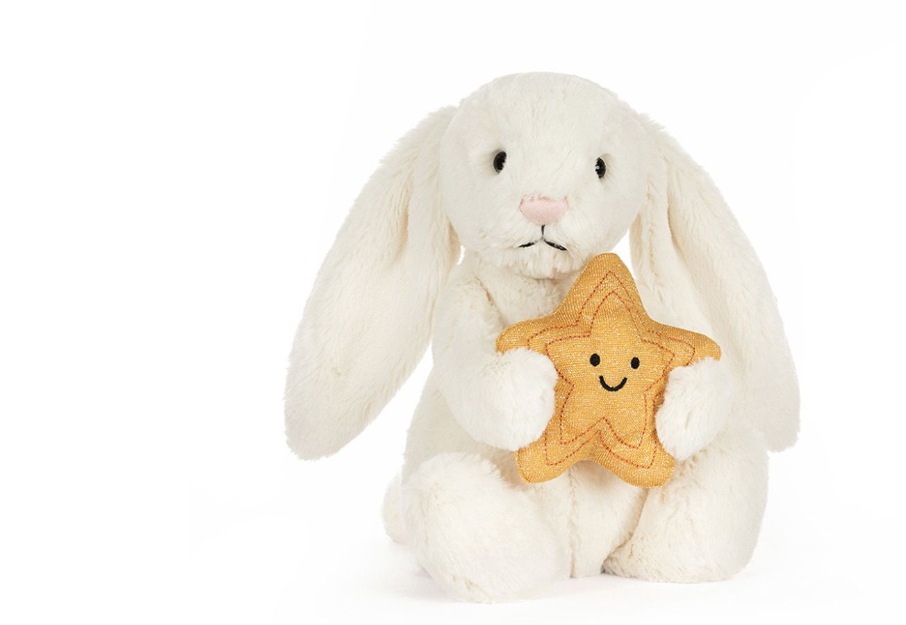 Cream Bunny w/ Star