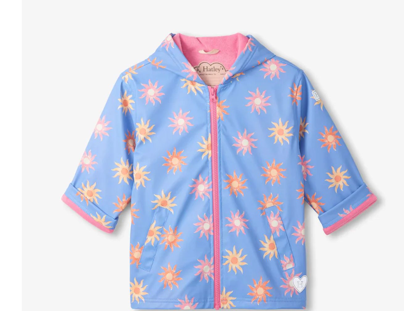 Faded Suns Zip-Up Rain Jacket