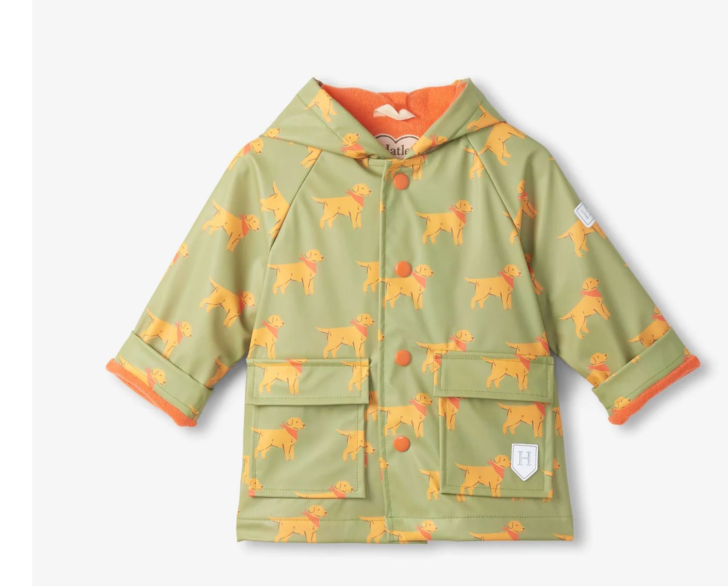 Camping Puppy Snap Rain Coat