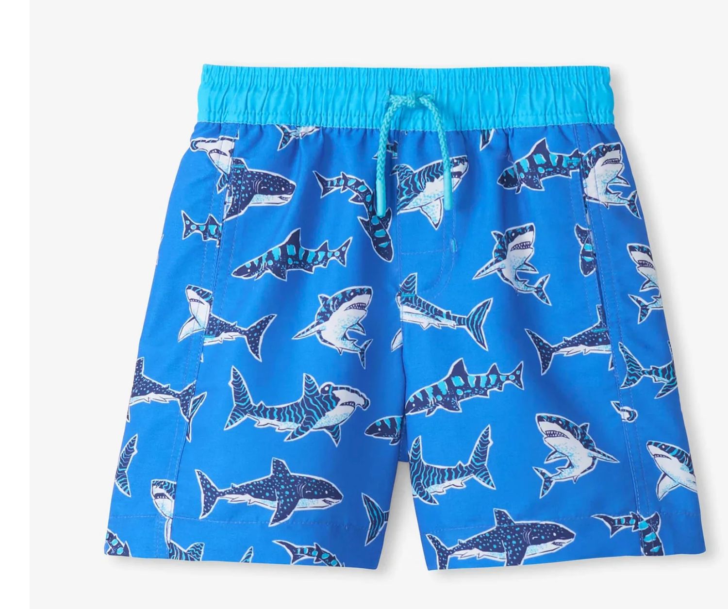 Patterned Sharks Swim Trunk