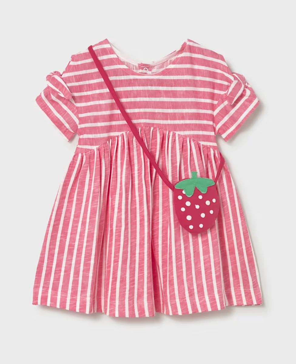 1919 Geranium Dress &amp; Bag