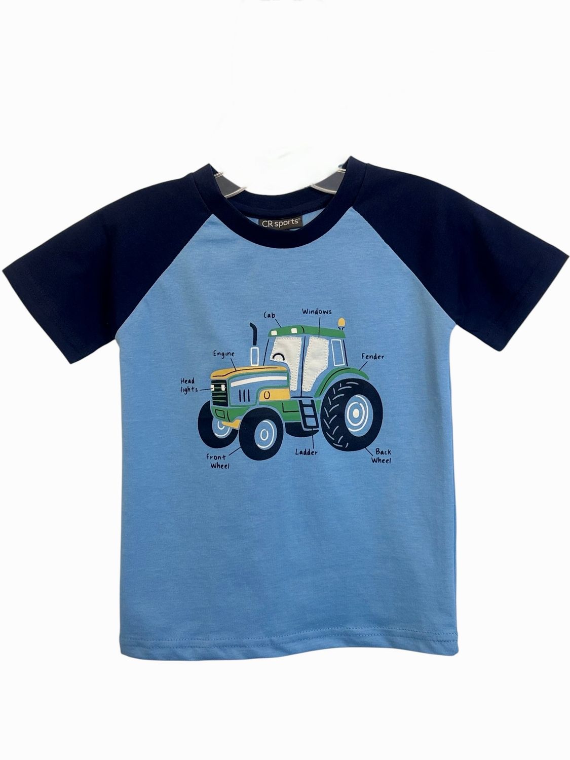 Tractor raglan s/s tee