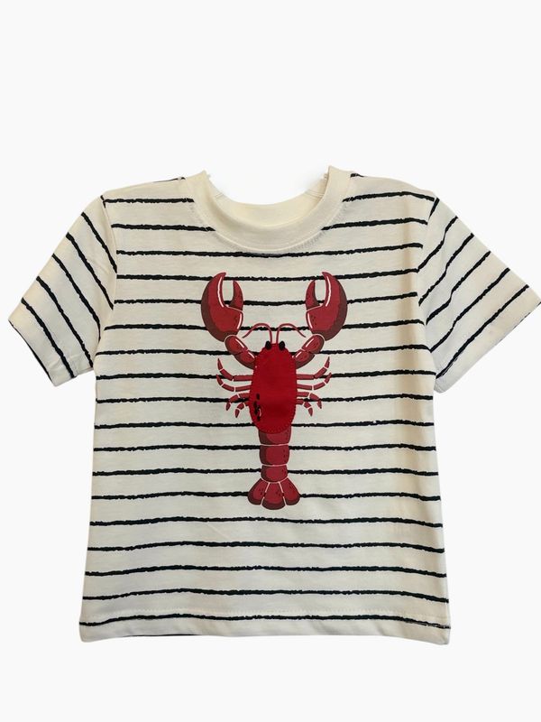 Stripe lobster s/s tee