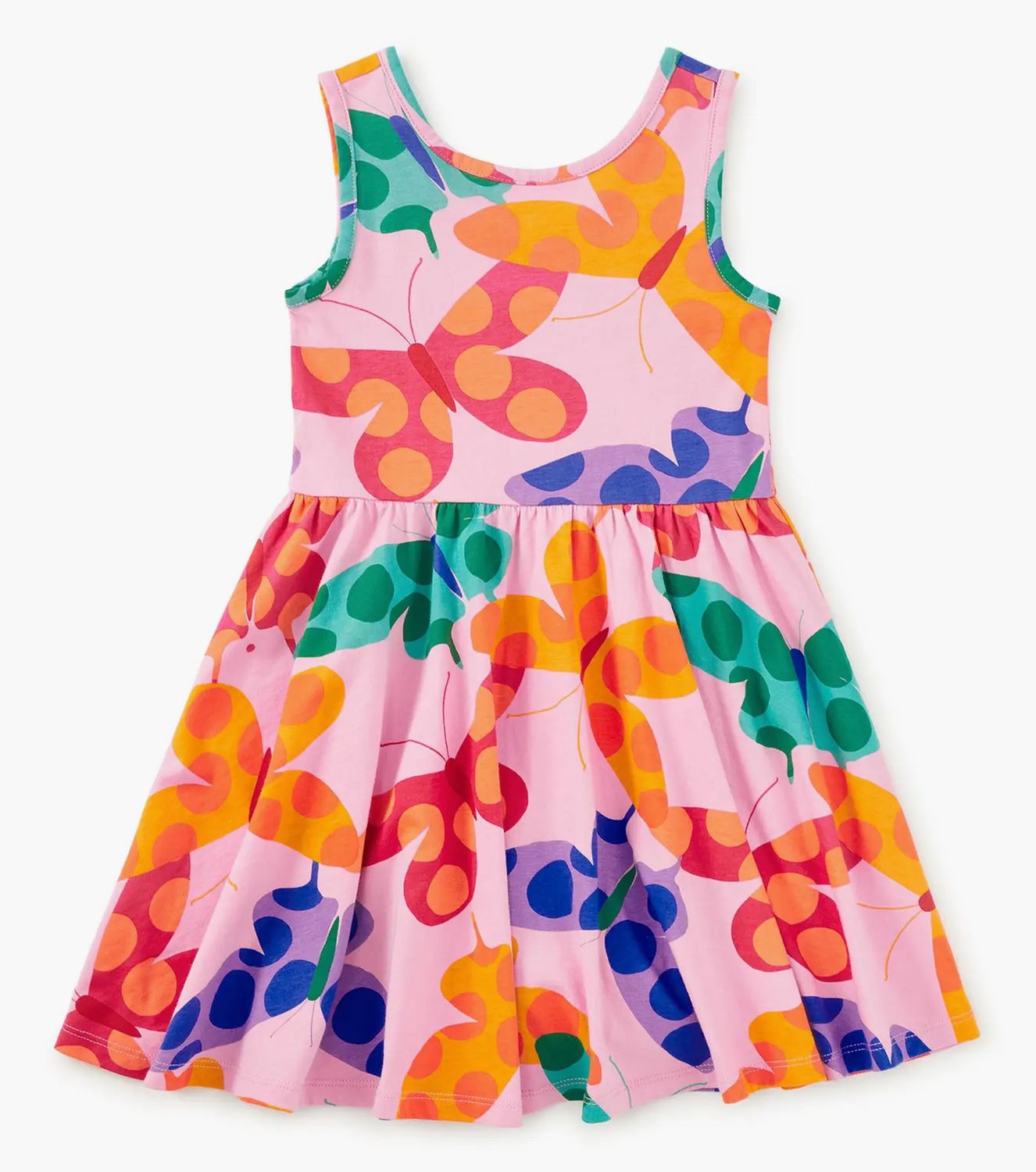 Sleeveless Ballet Dress- Butterfly Spot
