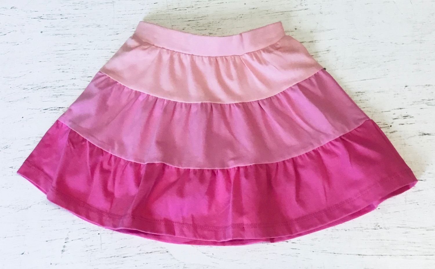 Multi Tier Skort Pink