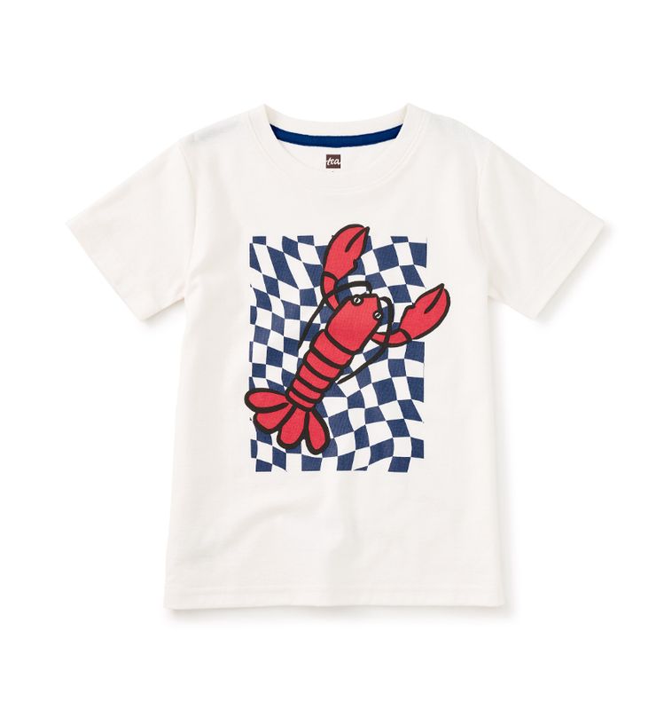 Checkerboard Catch Graphic Tee