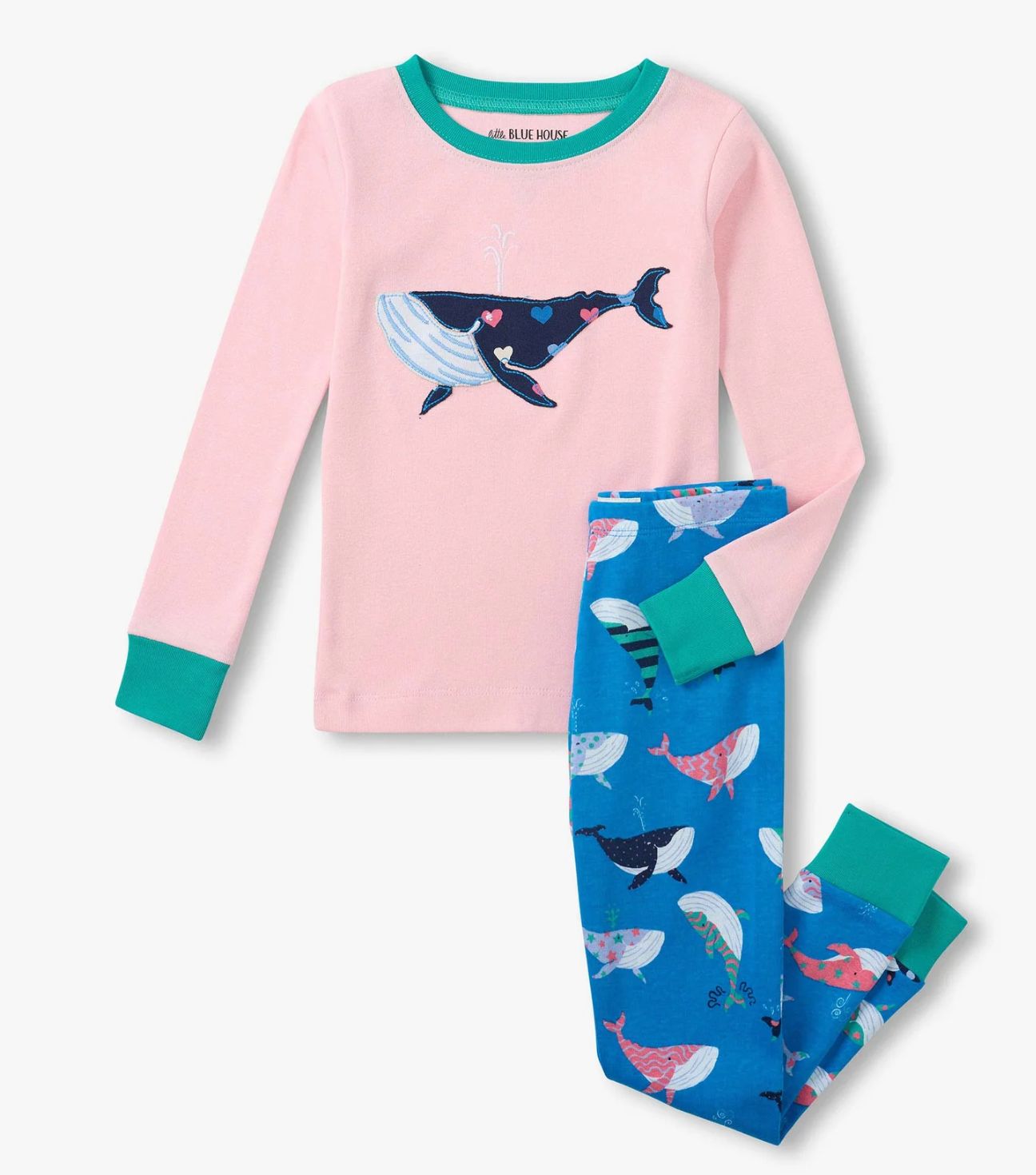 Fun Whales Pajama set