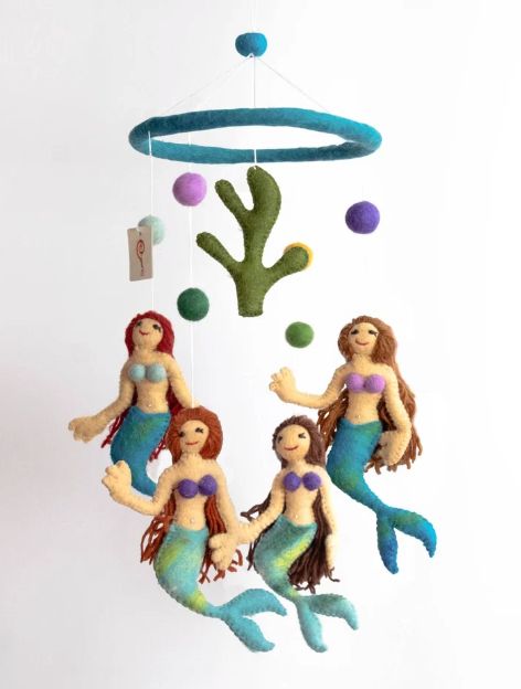 The winding Road mermaid mobile