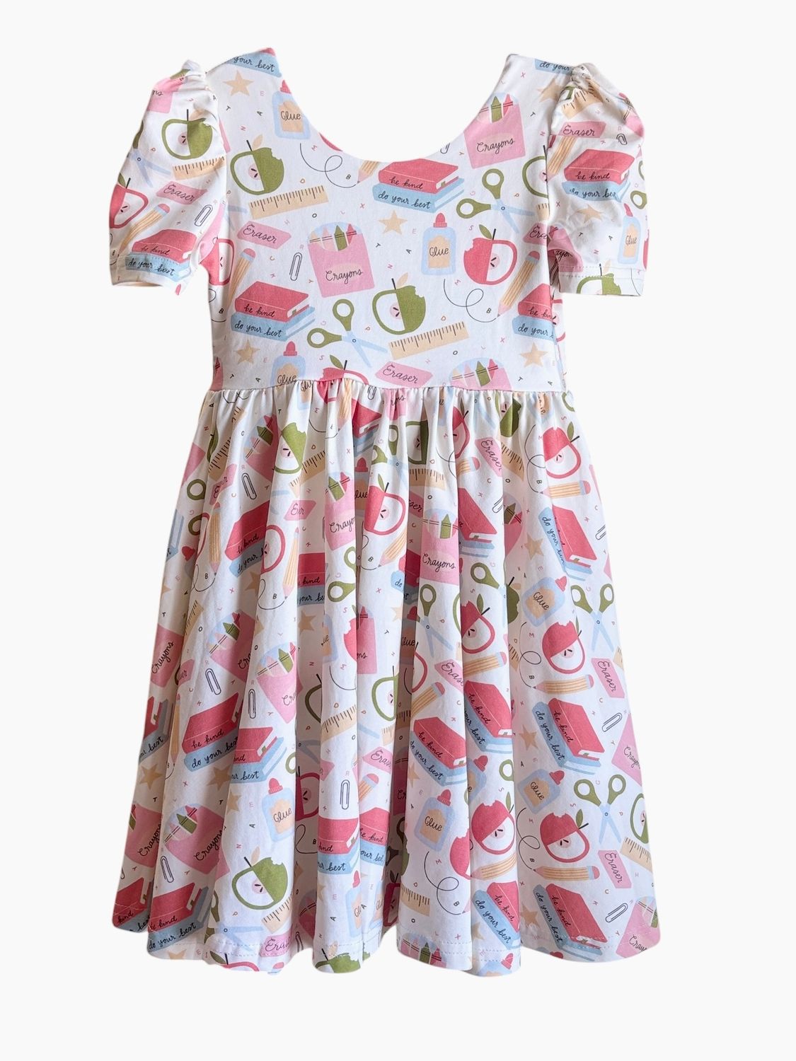 Puff dress school vibes