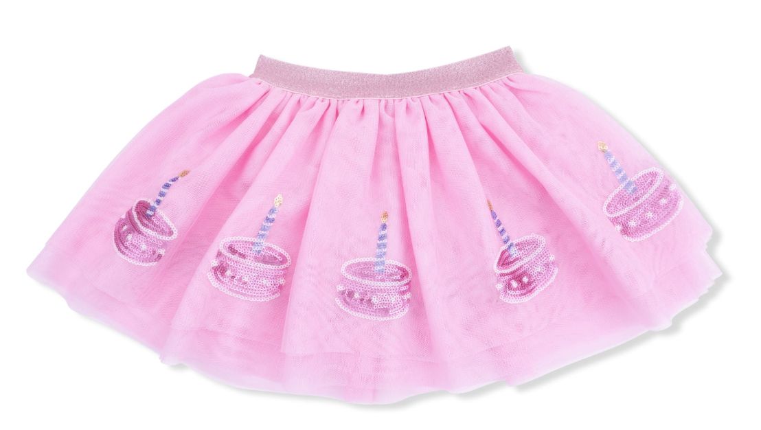 Birthday Tutu Skirt w/ bike shorts