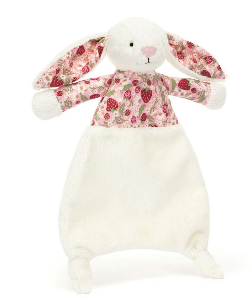 Blossom cream bunny comforter
