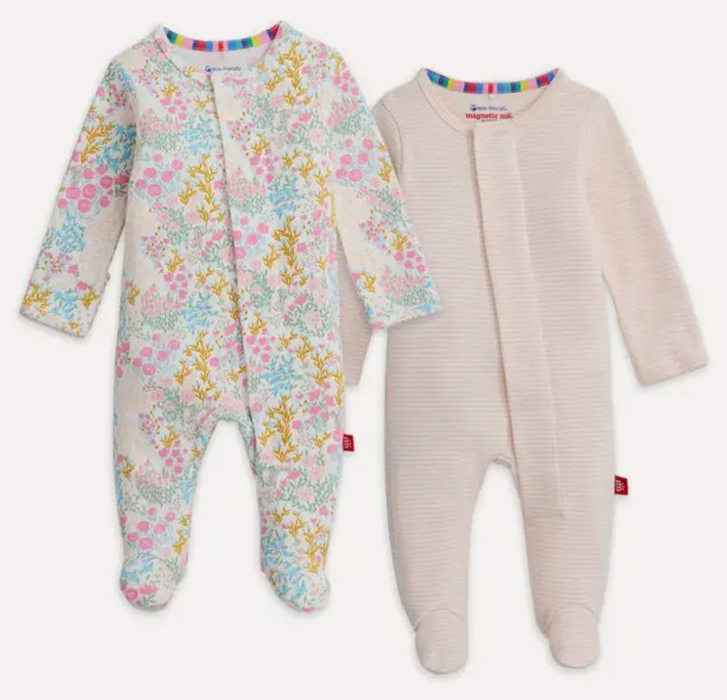 Magnetic Me Organic Cotton Footie