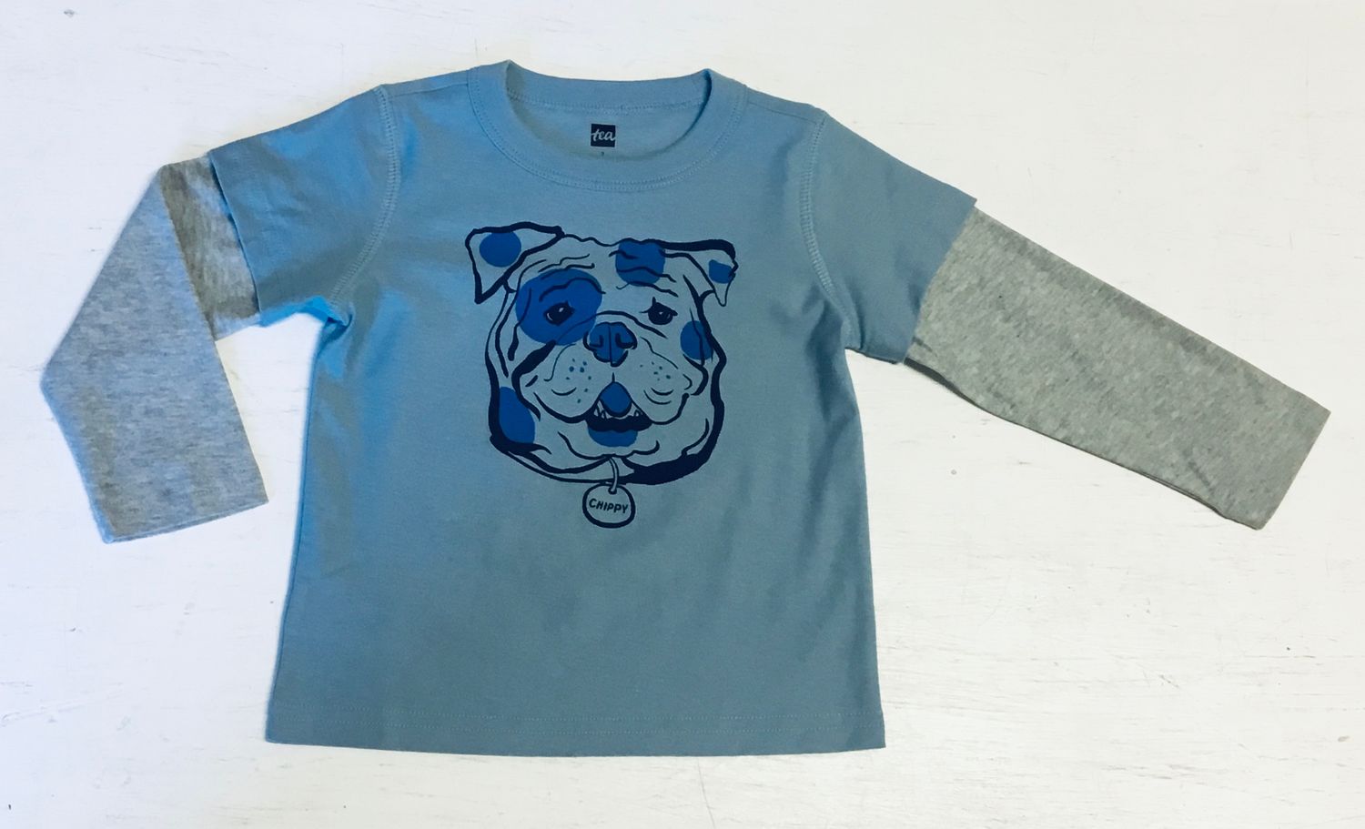 Chippy the Bulldog Layered Tee