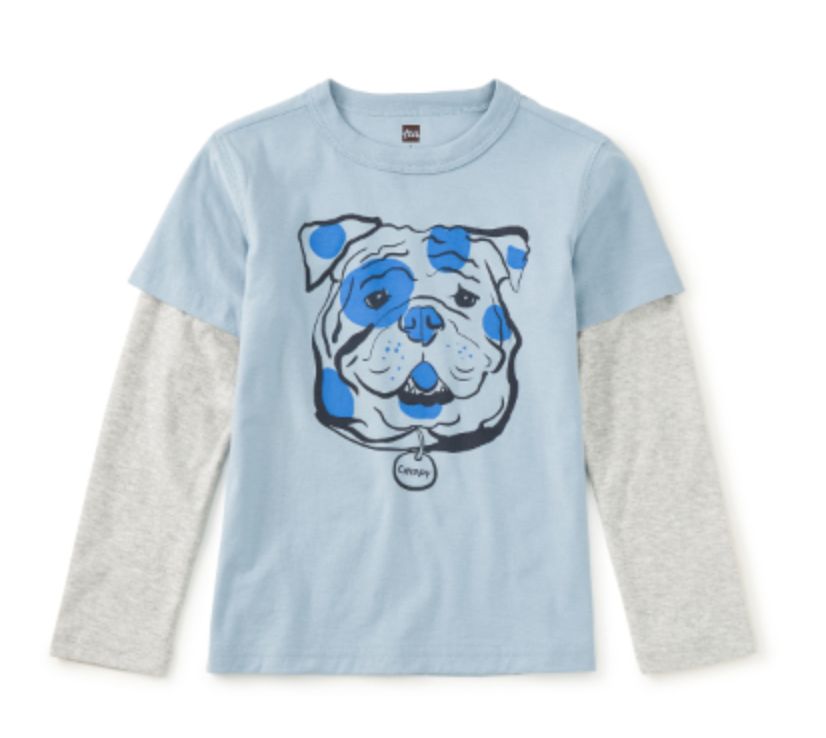 Chippy the Bulldog Layered Tee