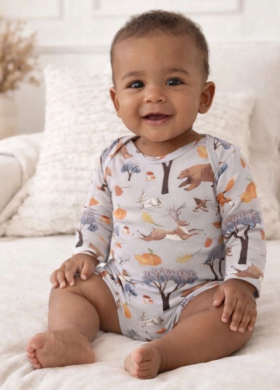 Tesa Babe Forest Frolic Baby Bodysuit