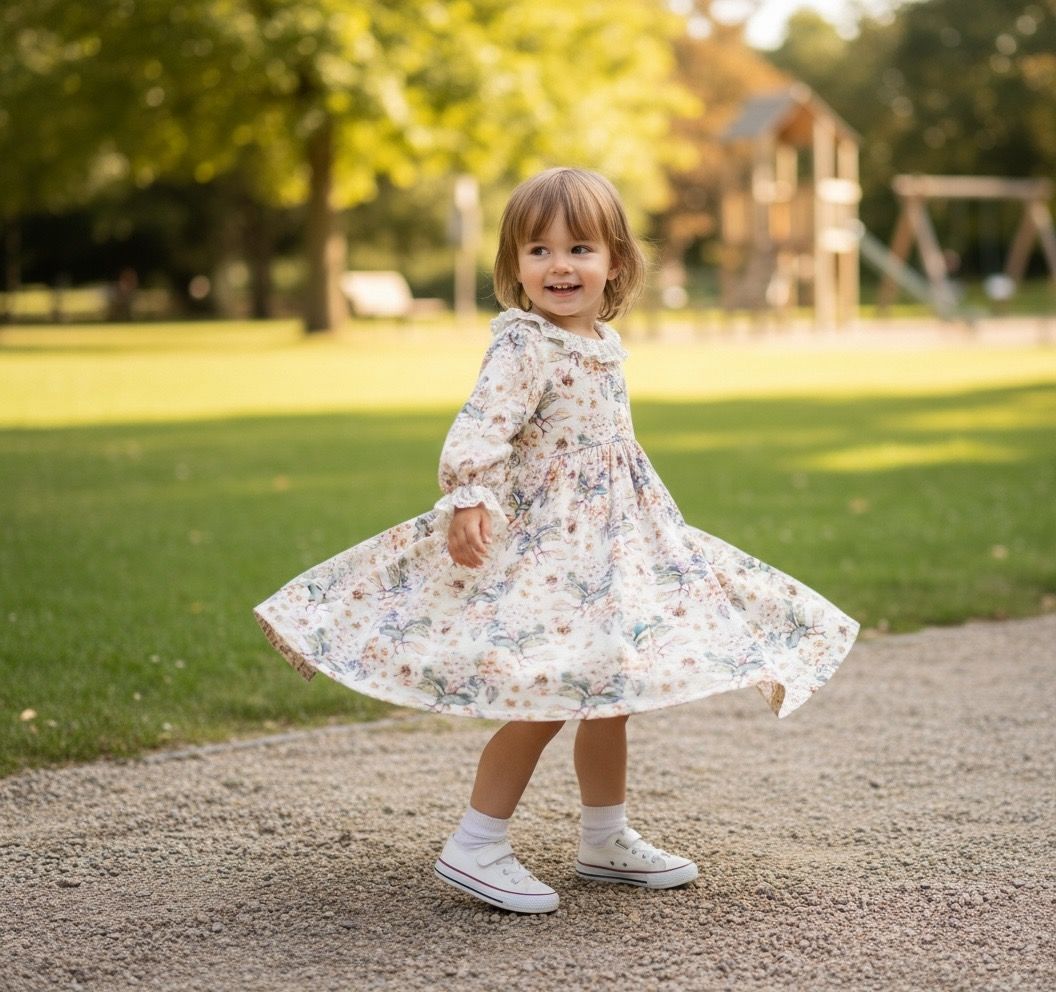 Vivian Floral Empire Dress