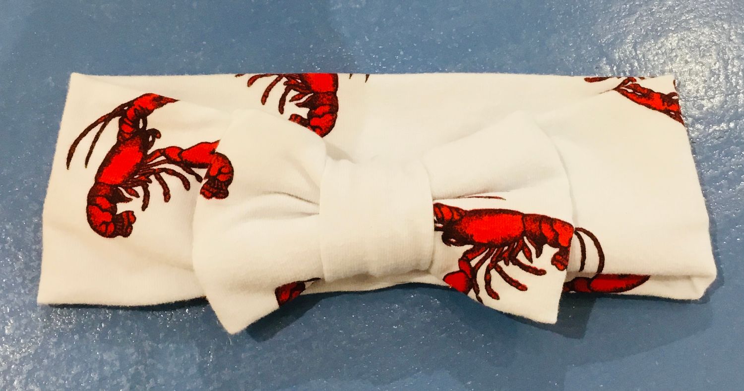 Cotton Lobster Headband