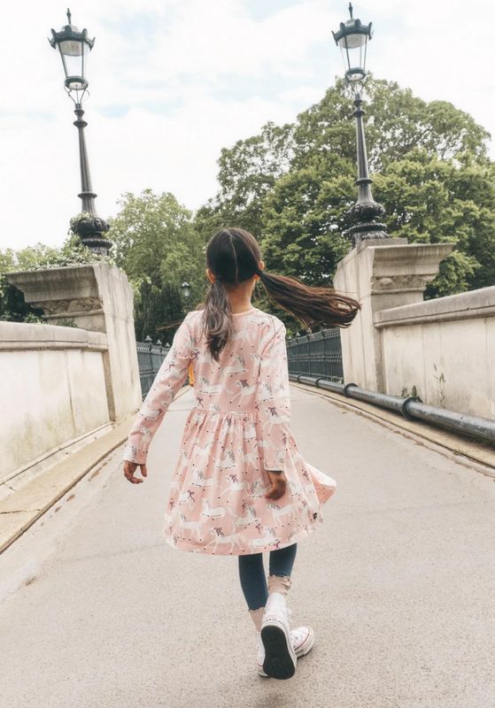 Long Sleeve Wrap Neck Dress