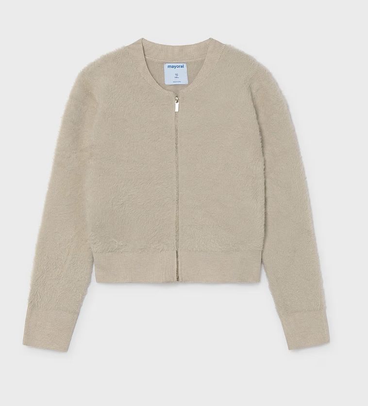 7348 Furry Knit Sweater