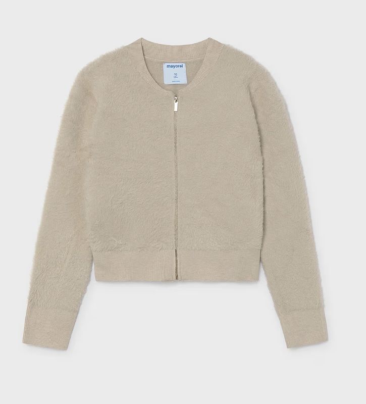 7348 Furry Knit Sweater
