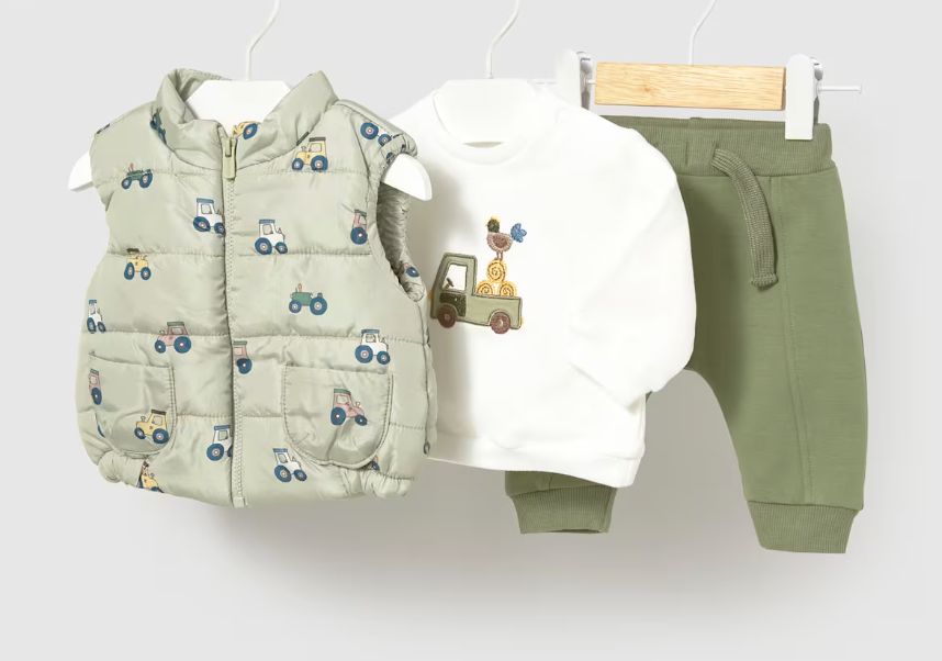 2683 3 piece vest set 