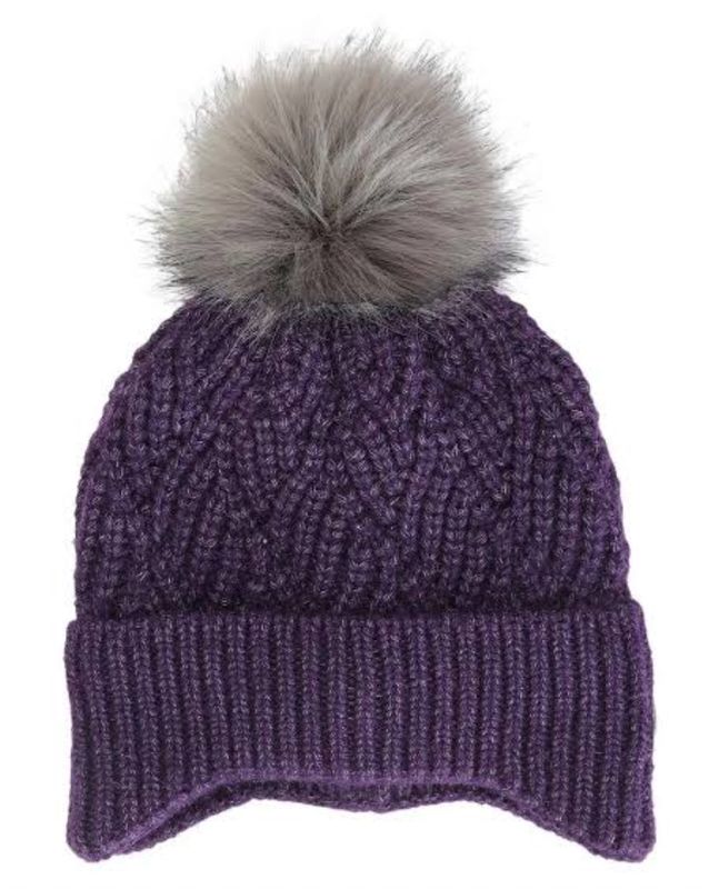 Knit windproof hat