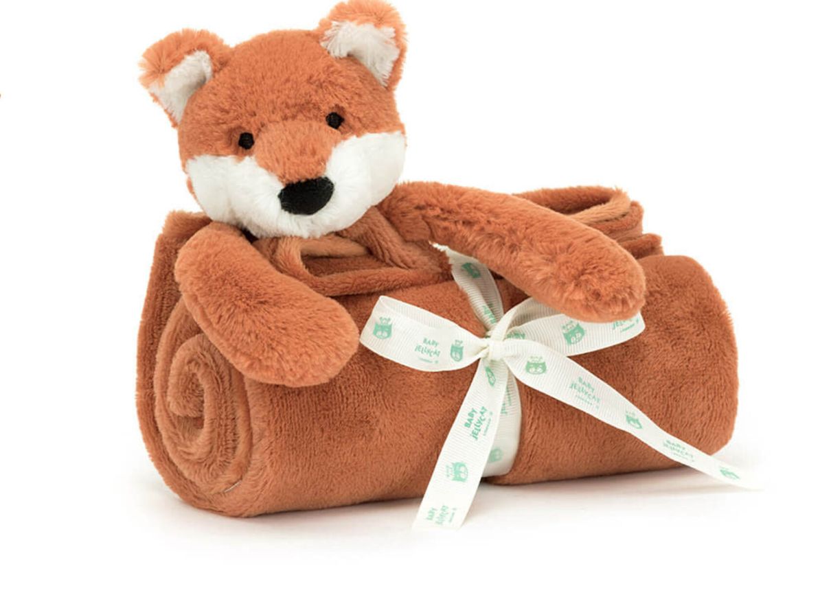 Bashful Fox Cub Blankie
