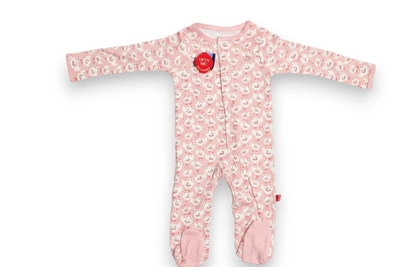 Pink Chicken Footie