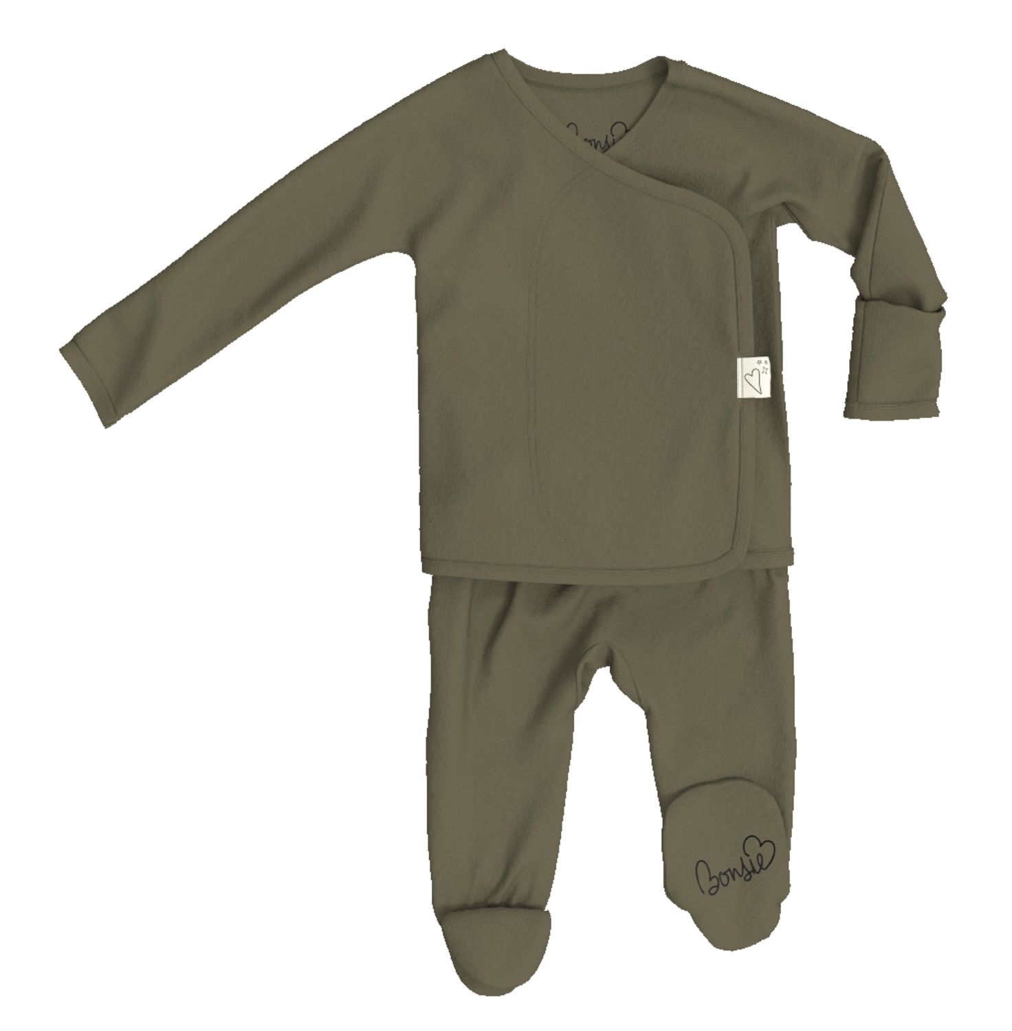 Olive Bonsie Footie