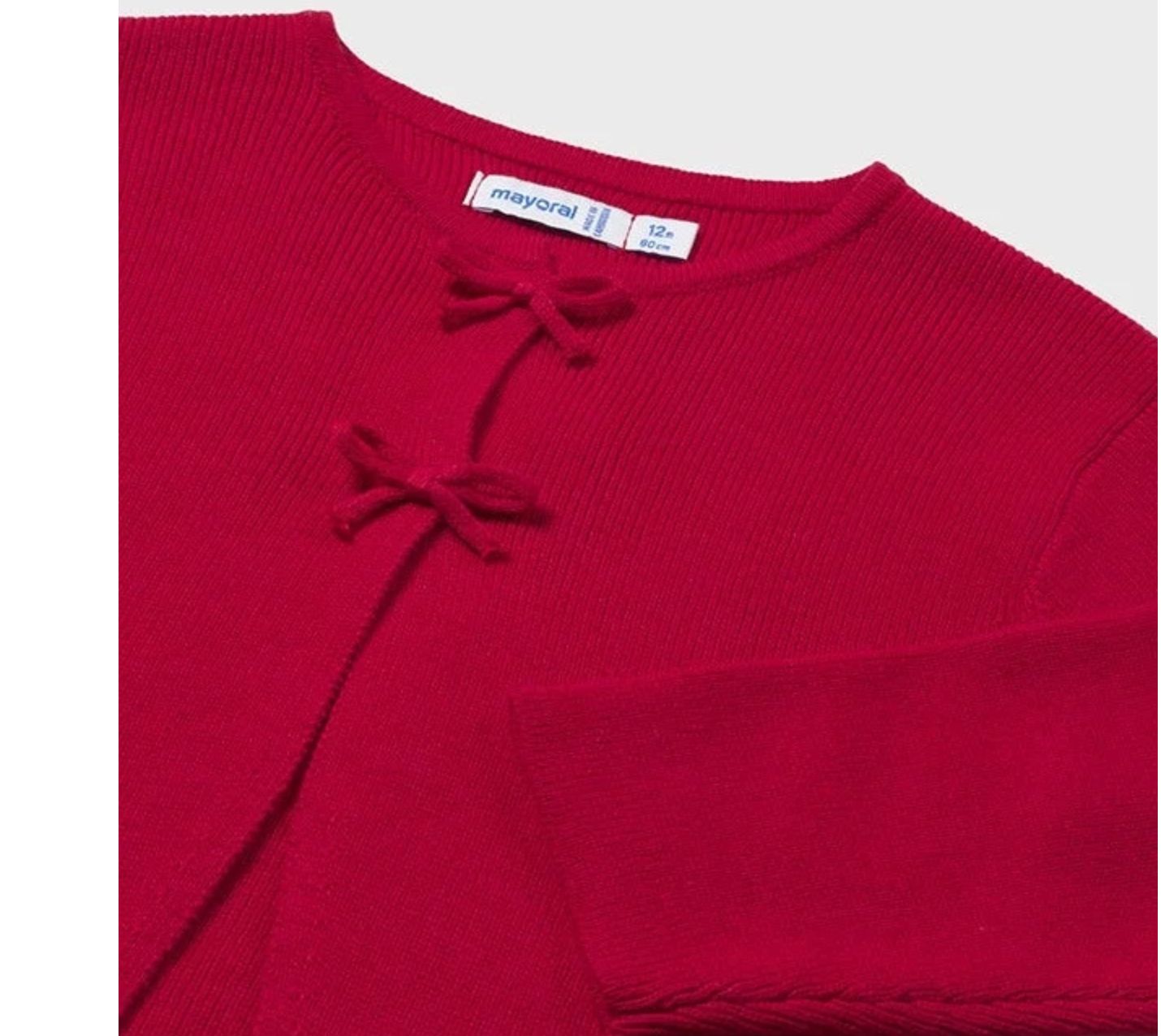 4325 Knit Sweater Red