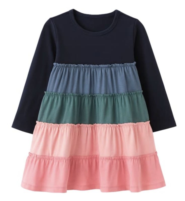 Long Sleeve tiered dress