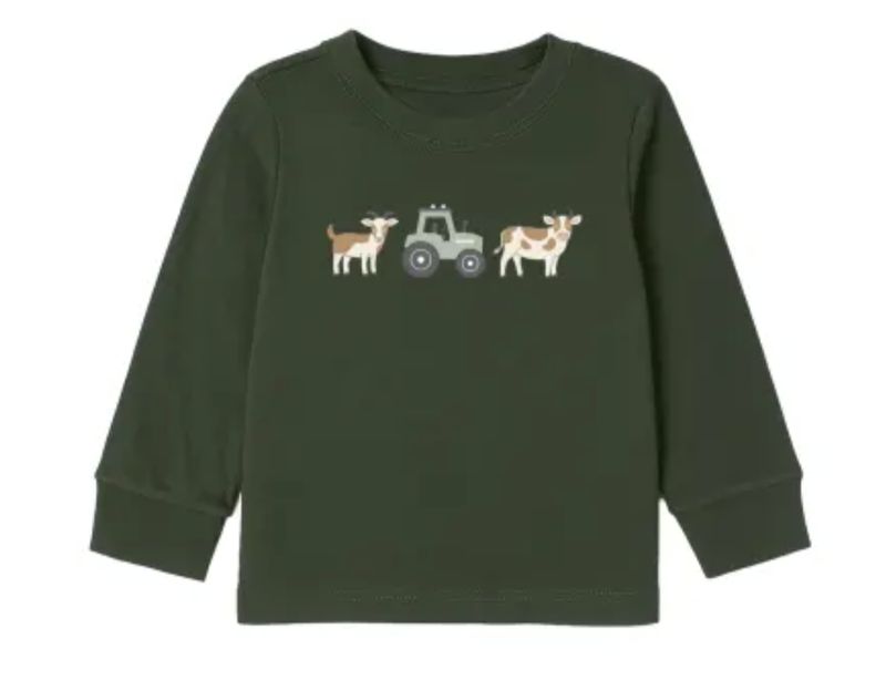 Farm animal L/S tee &amp; jogger set