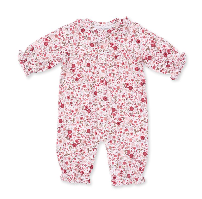 Serene Floral ruffle collar romper