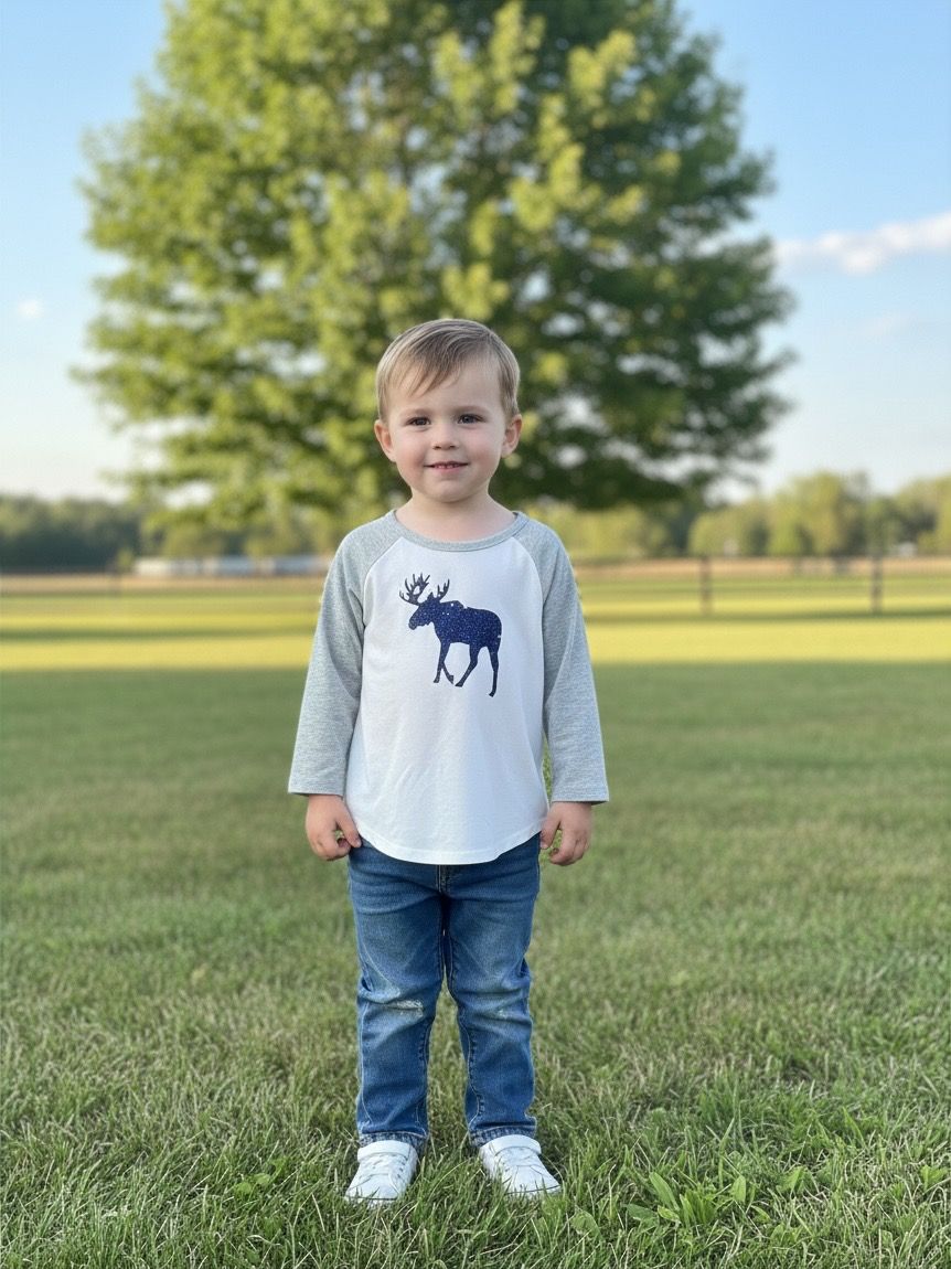 Little Mainer l/s raglan tee
