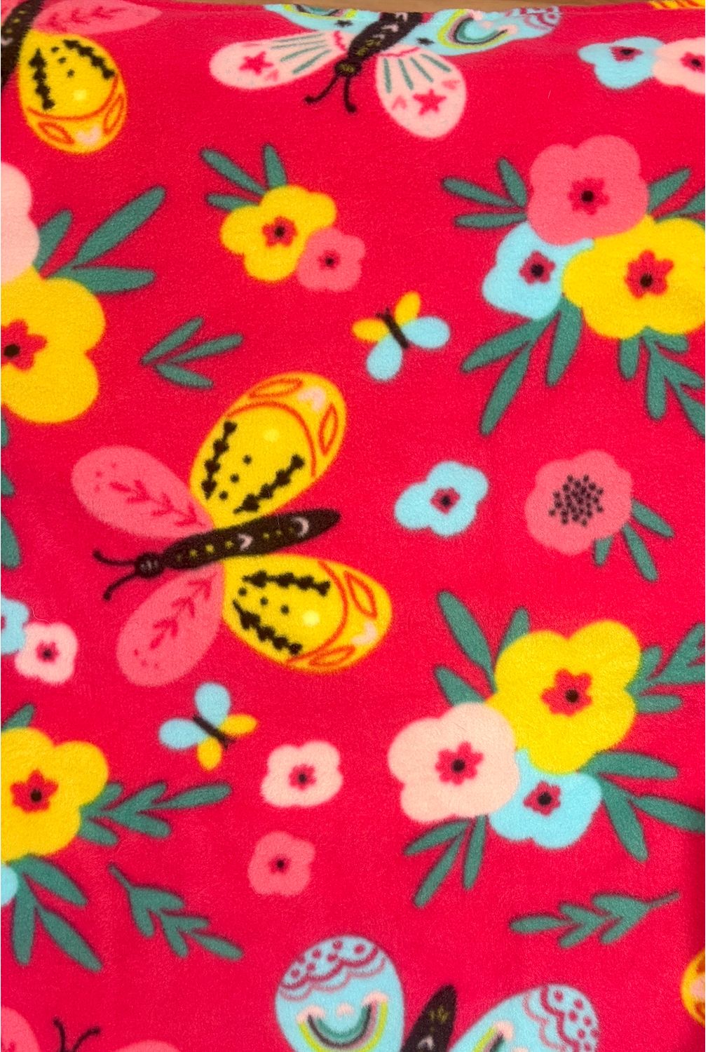 MROB multi-butterflies on hot pink