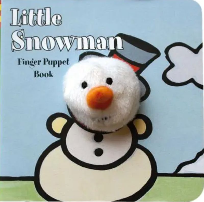 Little Snowman Finger Puppet Book