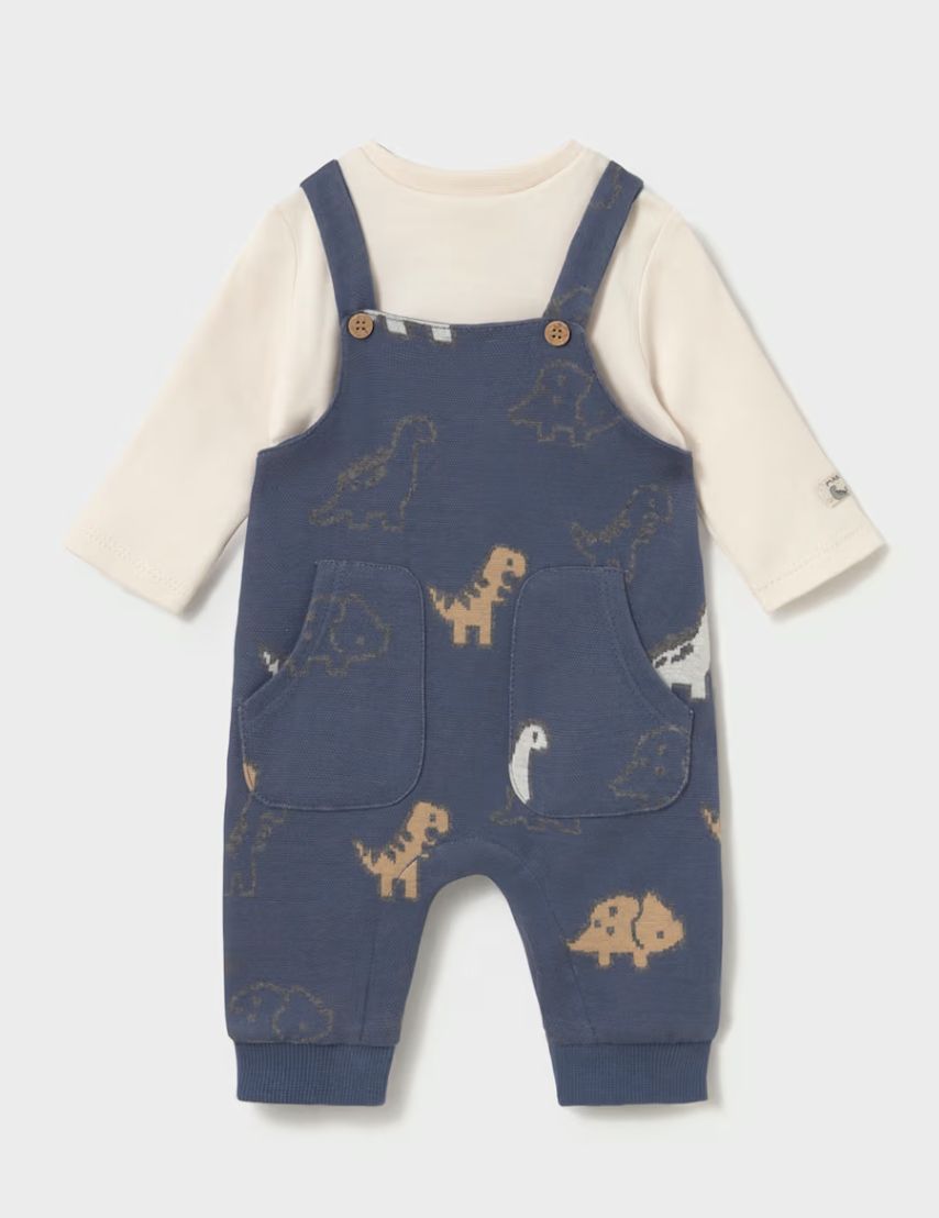 2661 Jacquard Romper Dinos